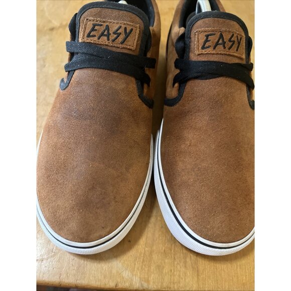 Fallen The “Easy” Mens Skate Shoe Sz 11 Pre Shutdown Brown With Black - Picture 3 of 11